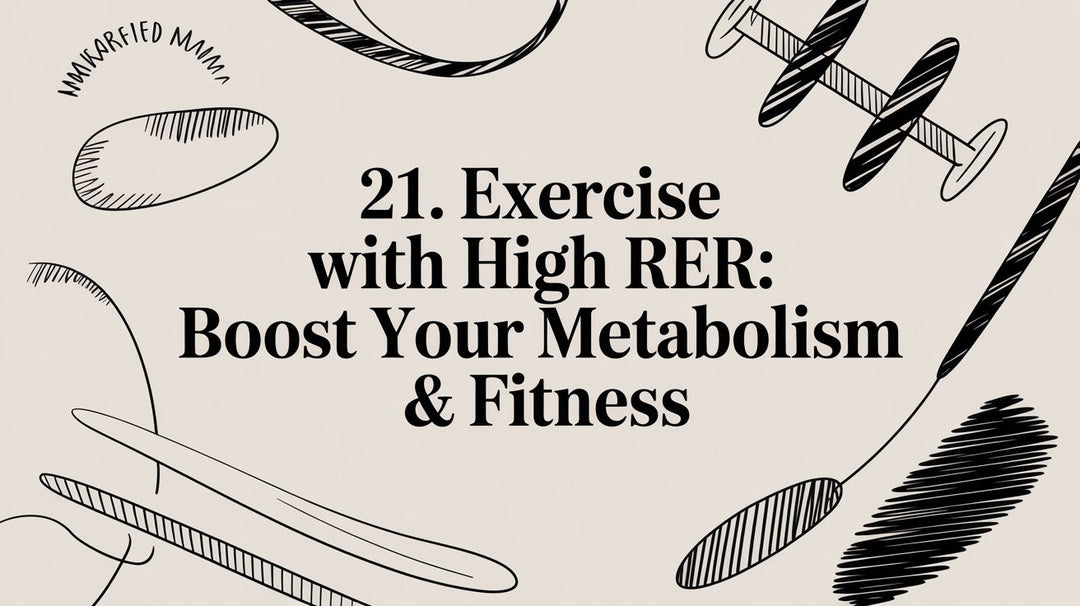 21. Exercise with High RER: Boost Your Metabolism & Fitness