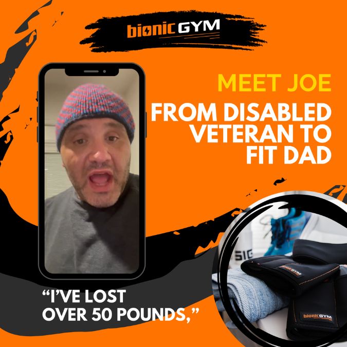 Joe's 50-Pound Transformation for His Family - From Disabled Veteran to Fit Dad