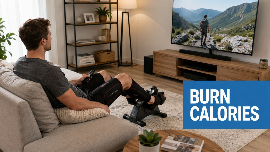Burn Calories While Watching TV: Easy Home Workouts